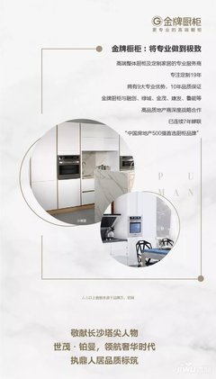 金牌橱柜长沙实体体