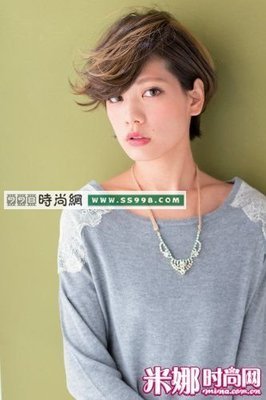 青少年短发发型女式