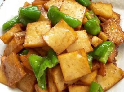 炒鱼豆腐最简单的吃法