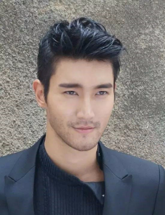 男生看脸型配发型