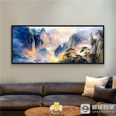 沙发墙挂画的黄金比例