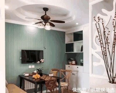 吊顶餐厅风扇灯安装位置
