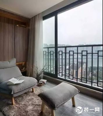 阳台纱帘效果图