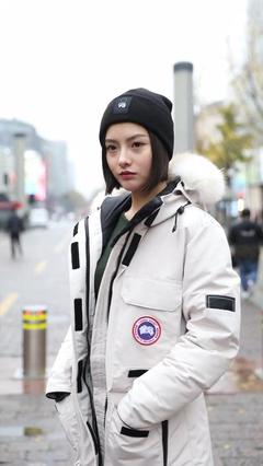 短发帽子搭配