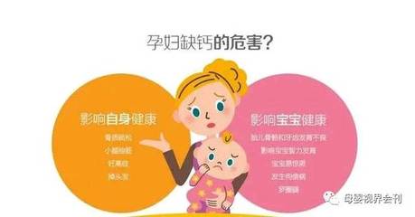 孕妇缺钙表现
