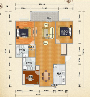 客厅在中间叫什么户型