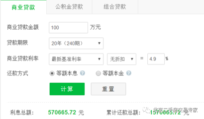 贷款100W