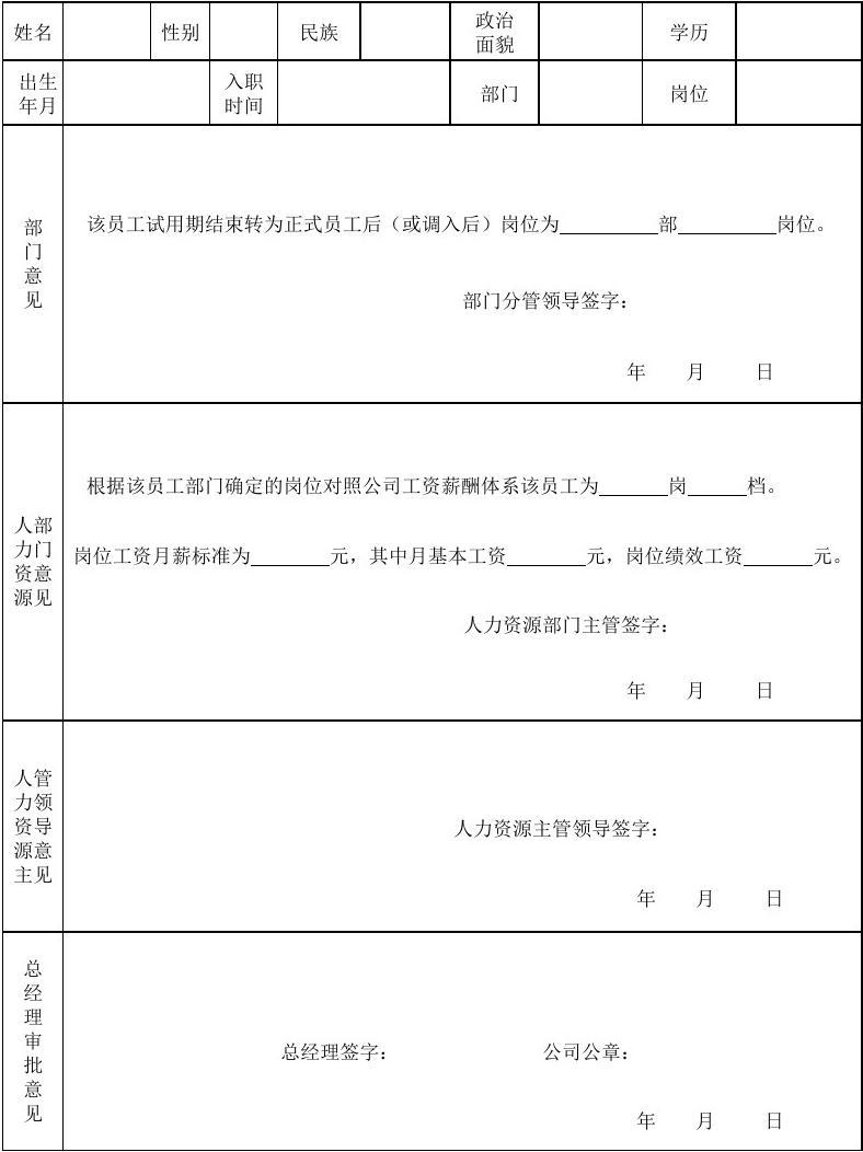 试用期和转正工资一样