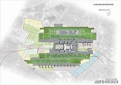 杭州萧山机场平面图