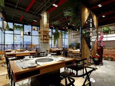鱼馆装修效果图