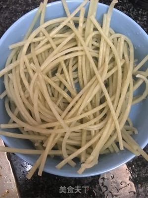 薯粉条制作方法