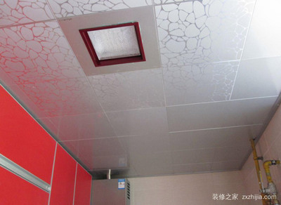 扣板吊顶怎么装浴霸