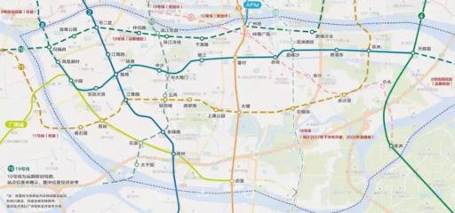 广州海珠区地铁线路图