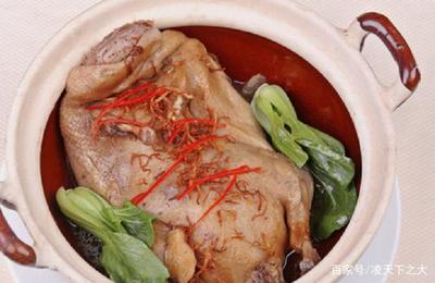 台湾姜母鸭的制作方法