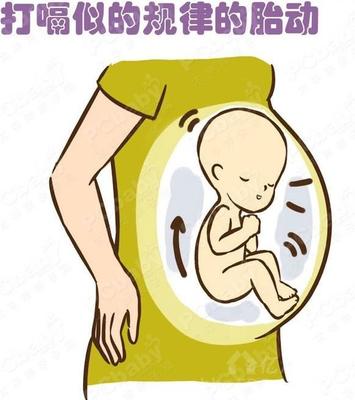 孕晚期胎儿老打嗝