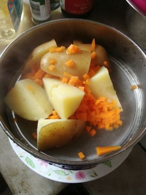 胡萝卜土豆泥的做法