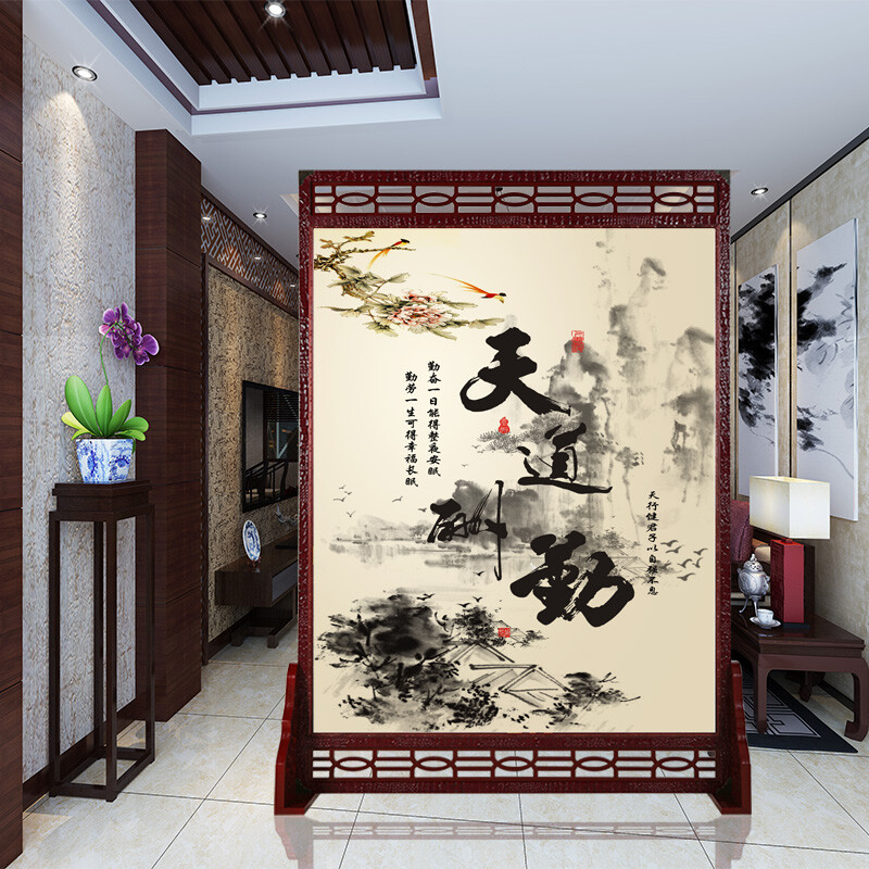 适合卧室做屏风的图案
