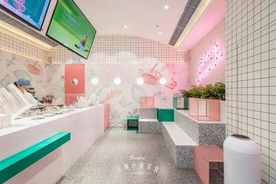 奶茶店特色装修风格