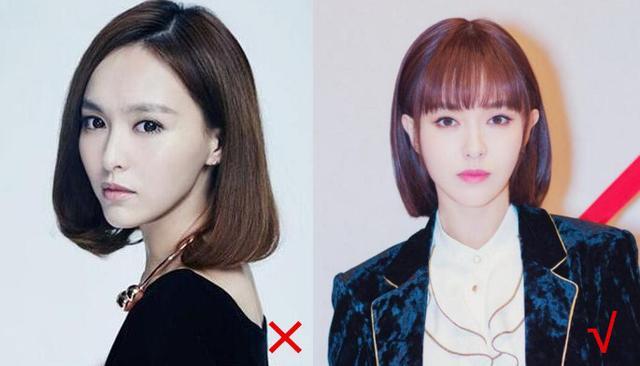 长脸女生适合的齐肩发