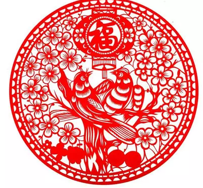 贴窗花的寓意