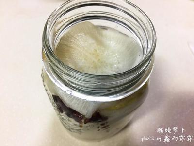 罗卜腌蜂蜜制作方法