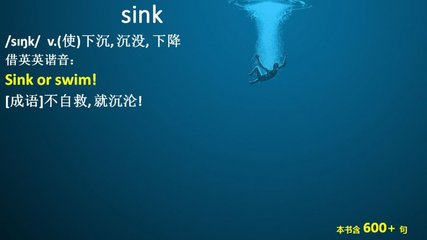 sink的谐音