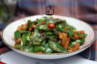 红烧扁豆茄子