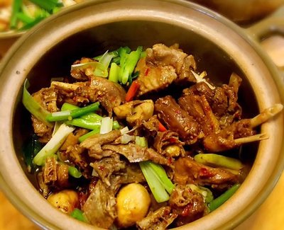 焖鹅的制作方法