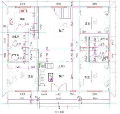 客厅和厨房都在阴面