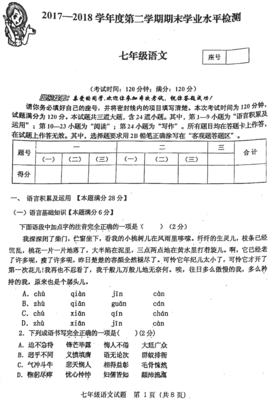 分析语文试卷怎么写