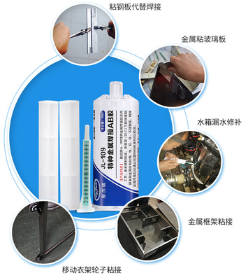 铁粘玻璃用什么胶水