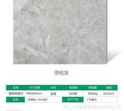 52平米房子厨房地砖规格