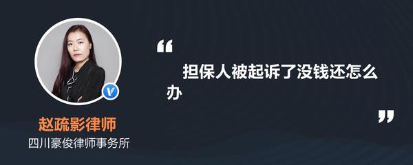 强制执行担保人怎么办