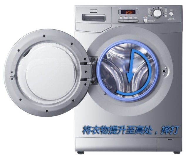 滚筒洗衣机的洗衣原理