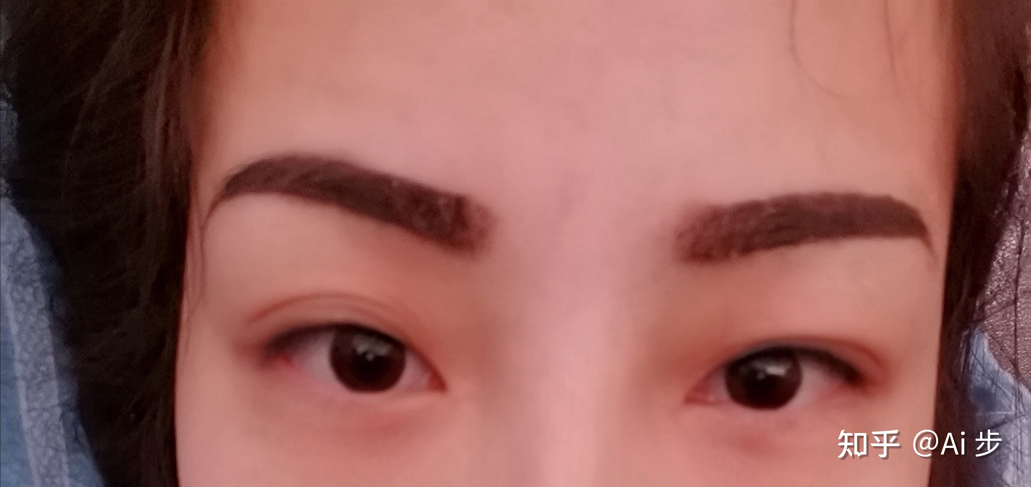 纹眉第四天