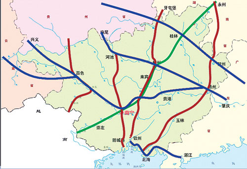 广西北海高铁站在哪里