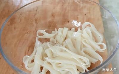 不用蒸凉皮的制作方法
