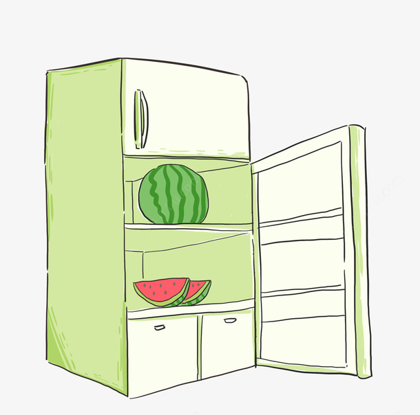 立体冰箱怎么画