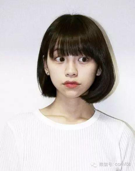 短发碎刘海女生