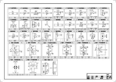鋼結構工程圖紙（一套完成的鋼結構圖紙包括哪些）