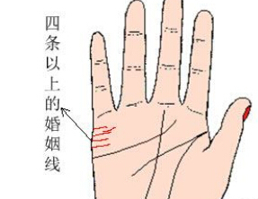 婚姻线4条