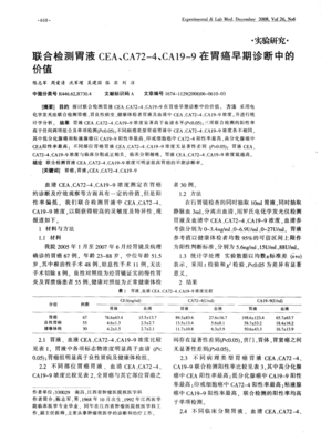 ca199多少有临床意义