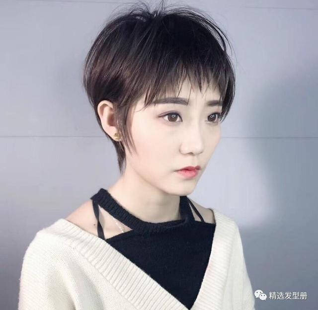 易打理短发发型女