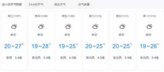 南京明天24小时天气