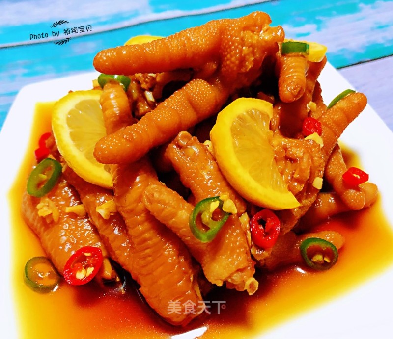 柠檬汁鸡爪制作方法