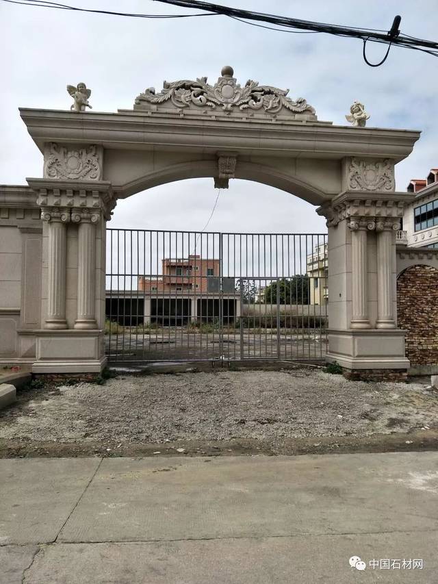 门口围墙设计效果图