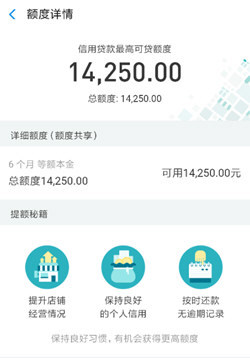 支付宝网商银行贷款能贷