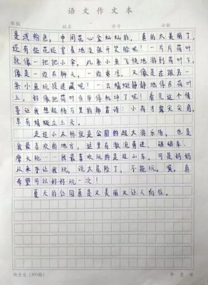 什么真美作文400字作文怎么写