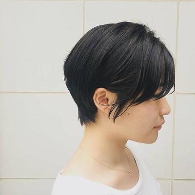 露耳短发发型女