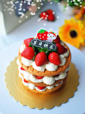 四寸生日蛋糕制作方法
